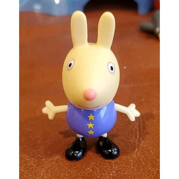 Peppa Pig Daddy Pig Rebecca Rabbit Ginny Giraffe Ms Gazelle 2 Penguins Playset - Picture 7 of 16